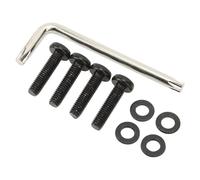 Racing Performances Spoiler Center Bolts Set Replaces 23155297 With Enhanced Grip & Durability For C7 2014+ Vehicles High Performances Spoiler Bolts Metal