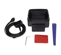 Racing Professional Instrument with OBD2 GPS, Universal Car Dual System Speedometer, Full LCD Display for Vehicle Speed Engine RPM Battery Voltage Fuel Consumption