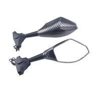 Racing Rearview Mirrors With Turn Signals LED Compatible With YAMA YZF R15 R25 R3 R1 R6 YZF600 YZF1000(Carbon-Smoke)
