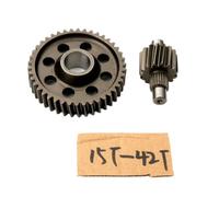 Racing Secondary Final Drive Gears 15T 42T 17T 40T 18T 39T Compatible With Ww150 Pcx150 Sh150i Vario150cc 4T Universal Fit Aftermarket Replacement(15T-42T)