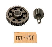 Racing Secondary Final Drive Gears 15T 42T 17T 40T 18T 39T Compatible With Ww150 Pcx150 Sh150i Vario150cc 4T Universal Fit Aftermarket Replacement(18T-39T)