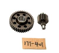 Racing Secondary Final Drive Gears 15T 42T 17T 40T 18T 39T Compatible With Ww150 Pcx150 Sh150i Vario150cc 4T Universal Fit Aftermarket Replacement(17T-40T)