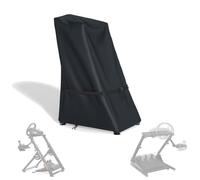 Racing Simulator Cockpit Cover, 600D Waterproof Protective Covers, L26" x W17" x H33" inches Fits most brands of racing simulator cockpit stands (Cover only; simulator stand sold separately)