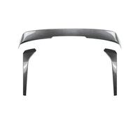 Racing Spoiler For VW For Tiguan MK2 2017-2023 Standard Change Car Rear Roof Lip Spoiler Tail Side Wing Trunk Car Rear Roof Spoiler(Carbon Look Set)