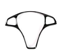 Racing Steering Wheel Black Car Steering Wheel Decoration Cover Trim Sticker For Mercedes For Benz A B C E GLA CLA GLS GLE V Class