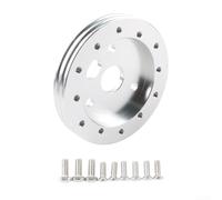 Racing Steering Wheel Conversion Spacer 6-Bolt Pattern(Silver0.5 inch)