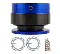 Racing Steering Wheel Racing Sport Steering Wheel Quick Release Hub Adapter Snap Off Boss Kit(Black)