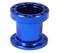 Racing Steering Wheel Steering Wheel Hub Boss Kit Adapter Spacer 51mm 76mm 101mm(Blue76mm)