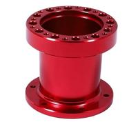 Racing Steering Wheel Steering Wheel Hub Boss Kit Adapter Spacer 51mm 76mm 101mm(Red76mm)