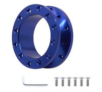Racing Steering Wheel Universal Car Sport Steering Wheel Spacer Adapter Hub Boss Kit 30mm 50mm(30MM-Blue)