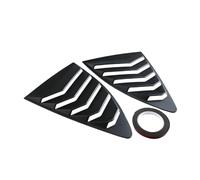 Racing Style Rear Side Window Scoop Air Vent Louver Shades Compatible With 2013-2021 Scion FR-S Compatible With Subaru BRZ And Compatible With Toyota 86(Matte Black)