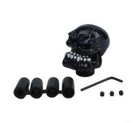 Racing Style Skull for shifter Knob Easy Install Tool Racing(Black)