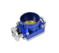 Racing Throttle Body 70mm Performance Intake Manifold Billet Aluminum High Flow Lz6970 Throttle Position(Blue)