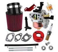 Racing Upgraded Carburetor Filter adapter Kit for Coleman CT200U CT200U-EX BT200X KT196 Predator 196cc 212cc 224cc Honda GX160 GX200 5.5HP 6.5HP Baja HT65 WR6 Mini Bike Go Karts 60363 69730