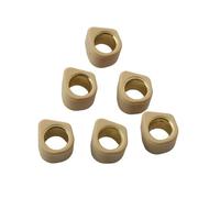 Racing Variator Slider Roller Weights 16x13mm 5.5g 6g 7g Compatible With Scooter Models 50 1994 1995 X 50cc 1998 1999 Aftermarket(6G)