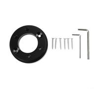 Racing Wheel Adapter Plate 13-14 Inch for Logitech G Series(Black) | High-grade aluminum alloy, rust-proof, for durable construction, intense racing for sessions, long-lasting performance