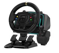 Racing Wheel, DOYO Gaming Steering Wheels 1080° Driving Sim Car Simulator with Speaker Pedals Clutch Paddle Gear Shifters for Xbox One/ Xbox Series X S/ PS4/ PS3/ PC/ Xinput/Xbox 360/ Switch/ Android