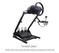 Racing Wheel Stand, Height Adjustable & Foldable Steering Wheel Stand Compatible with Logitech G25,G27,G29,G920 Gaming Cockpit