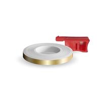 Racing Wheel Stripes with Applicator Tool, Gloss Gold, 5 mm x 6 mt