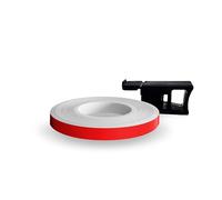 Racing Wheel Stripes with Applicator Tool, Red Race, 7 mm x 7 mt
