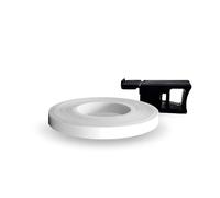 Racing Wheel Stripes with Applicator Tool, White, 7 mm x 7 mt