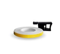 Racing Wheel Stripes with Applicator Tool, Yellow, 7 mm x 7 mt