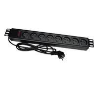 Rack Power Strip 19 Inch PDU Outlet 8 x CEE 7/5 PZ081U