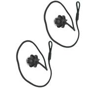 Rack Attachment Straps Compatible With For Gti 2006 2007 2008 2009 2010 2011 2012 2013 2014 2015 2016 2017 2018 2019 2Pcs Car Rear Shelf Straps Ball Holding Cord 1K6863447A