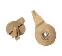 Rack Attachment Straps Compatible With For Touran 2006 2007 2008 2009 2010 2Pcs Car Trunk Lining Locking Bolts Replacement Parts 1J0867467