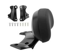 Rack Backrest Black Motorcycle Rear Passenger Backrest Cushion Pad For Go&ldWing F6B GL1800B GL1800BD For Deluxe 2013-2017