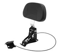 Rack Backrest Motorcycle Adjustable Backrest Front Driver Rider Pad For For Touring CVO For Street Glide For Road King 2009-2023