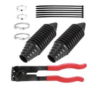 Rack Dust Cover Kit | Smooth Rack And Tie Rod Boots Auto Supplies | Tie Rod Dust Cover Steering Gear CV Joint Kit Steering Rod Cover For SUV Truck RV Winter Cold Weather Road Trip Travel Driver