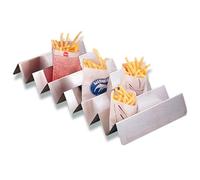 Rack For French Fries Bags 47X25X5,5 Cm Silver Metal - 1 Units