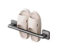 Rack for Keeping Slippers Off the Floor and Towels Within Reach Using Surface-Adhesion Mounting Technique (30)