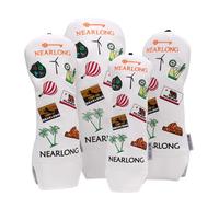Rack Head Covers Putter Deck Golf Club Putter Covers PU Soft Long Neck Scratch-Resistant Men Women Pro