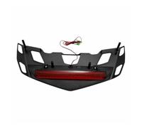 Rack Motorcycle For Goldwing 1800 GL1800 2018-2020 2019 Motorcycle Rear Trunk Luggage Rack With LED Brake Light Lamp Luggage Rack(Red Len-Black)