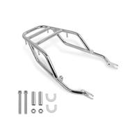 Rack Motorcycle Rear Luggage Rack Sissy Bar Shelf And Backrest Touring Tail Rail Cargo Carrier Hold Black For W800 ABS W 800 Luggage Rack(Chrome)