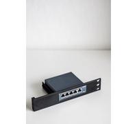 Rack Mount 1U for TP-Link TL-SG105, SG108, OC200 - 19" and 10" Bracket | 3D Printed - Network Accessory for Server Racks (Black, for 2X TP-Link SG105/OC200)
