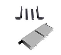 Rack Mount Hardware for Dual Shure SLX SLXD4 Wireless Receivers Combining Together,19 Inch Rack Mount Kit