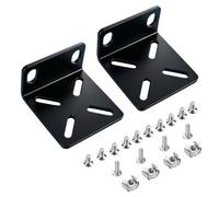 Rack Mount Kit for 17.3 inch Switches, Adjustable Rack Ears Compatible with D-Link, Netgear, Buffalo Tech, Dell, Linksys, TRENDnet Products, Hole Distance 14-29mm