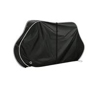 Rack Mounted Bike Cover, L | Road Trip Hauling, 600D Fabric, Release Buckles, Reflective Binding, Storage Utility Use