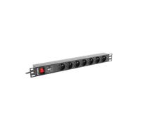 RACK PDU 1U 10A 7x230V PL PDU-07E-0200-IEC-BK Power Strip