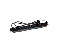 Rack Power Strip 19 Inch PDU Outlet 7 x CEE 7/5 PZ071U