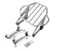 Rack Rear Luggage Motorcycle Pack Trunk Luggage Rack & 4 Point Docking Kit For Tour Touring Road King Street Glide 2014-2024