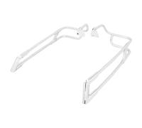 Rack Rear Luggage Motorcycle Rear Saddlebag Guard Rails Support Bracket Black/silver For Touring For Electra Glide Road King 14-2022