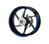 Rack Shelf Carrier for FJR1300 for F&Azer for FZ1 S/N for FJR for F&Azer Motorcycle Inner Ring Sticker Front Rear Wheel Stripe Reflective Stickers Decals Motorcycles Luggage Rack(Blue 2)