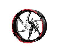 Rack Shelf Carrier for FJR1300 for F&Azer for FZ1 S/N for FJR for F&Azer Motorcycle Inner Ring Sticker Front Rear Wheel Stripe Reflective Stickers Decals Motorcycles Luggage Rack(Red 1)