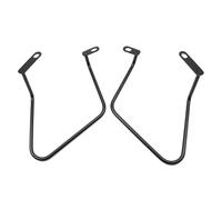 Rack Suitcase Bracket For Kawasaki For W 400 W 650 W 800 For W400 W650 W800 Saddlebag Support Bracket Side Trunk Bag Holder Mount Brackets Motorcycle Parts Rear Luggage Rack(Black)