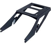 Rack Suitcase Bracket Rear Luggage Rack Motorcycle Gloss Black Two Up Detachable Mount Luggage Rack Fit For Softail Sport For Glide Low Riders 2018-2024