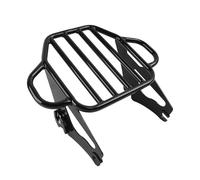 Rack Suitcase BracketRear For Touring Road King For Street Glide FLHX FLHR Tour Pack 09-25 Motorcycle GlossBlack Detachable Two Up Pak Luggage Rack(Gloss Black)
